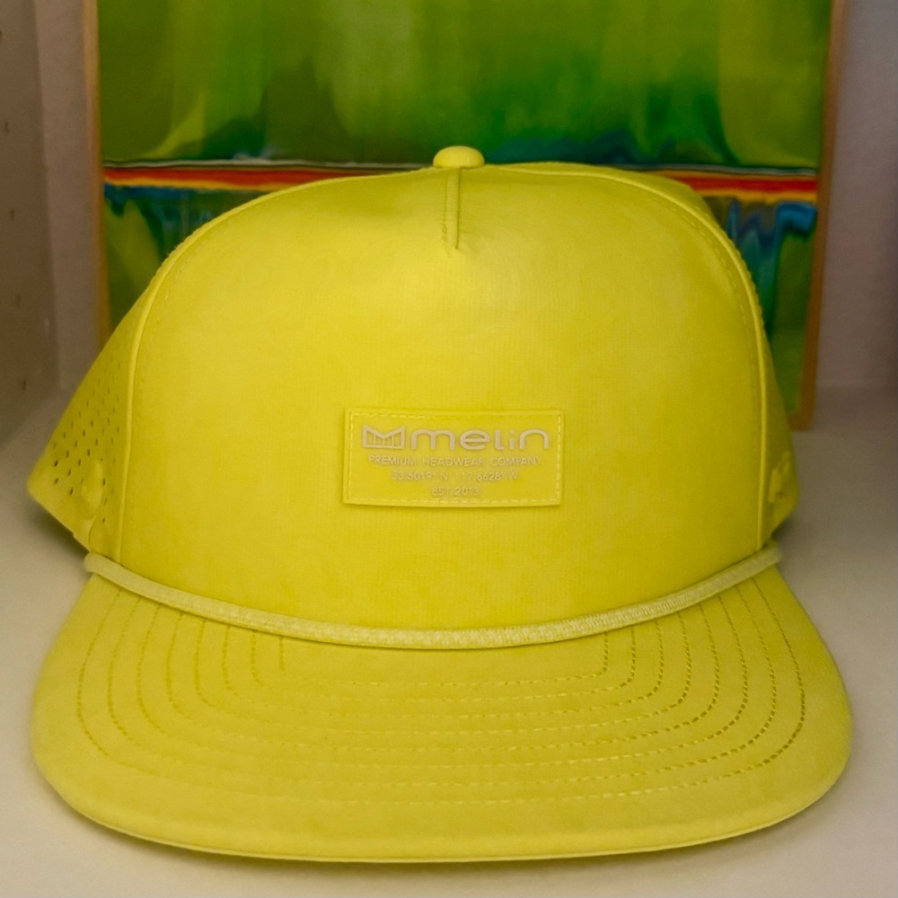 🔥New! Melin Neon-Yellow Snapback